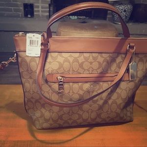 Coach large handbag